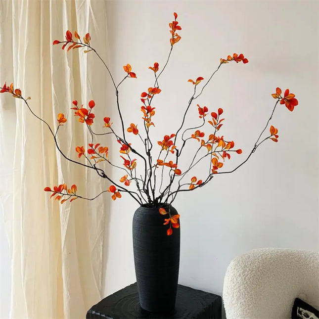 Artificial Leaf Branches for Vases, Set of 3