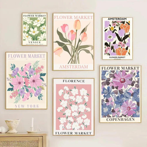 Elegant Vintage Botanical Print - Stunning Art Poster for Home, Cafe, and Bedroom Decor
