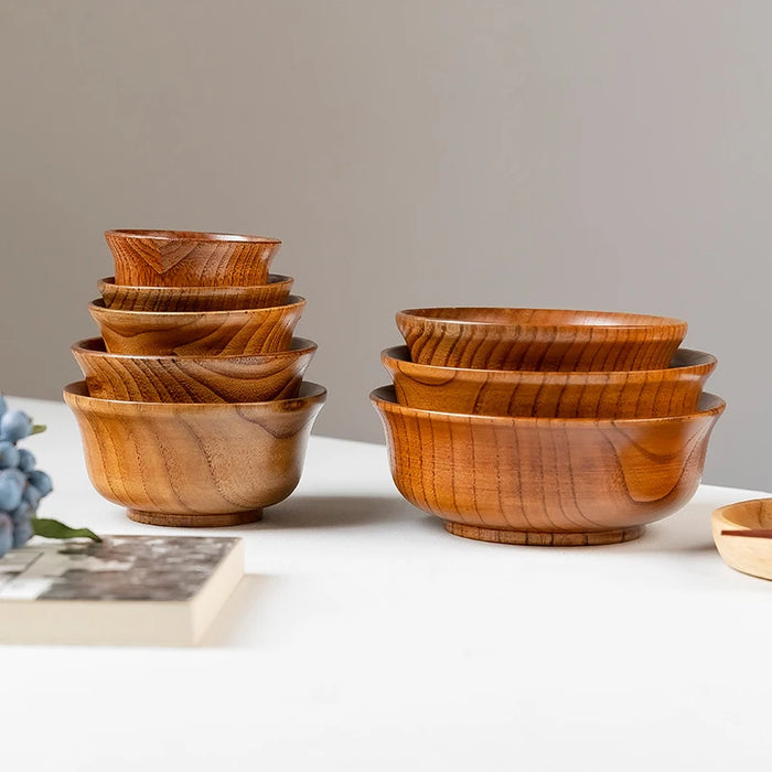 Exquisite Japanese Wooden Bowls for Nature-inspired Dining