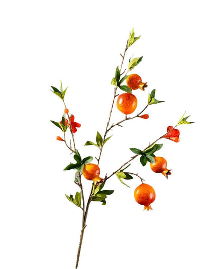 1PC Artificial Pomegranate Branch For Home Decor