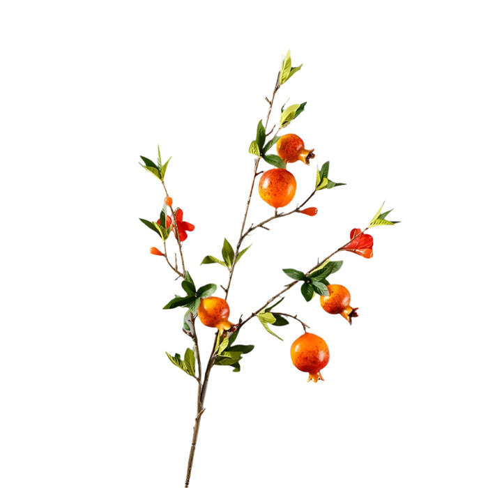 1PC Artificial Pomegranate Branch For Home Decor