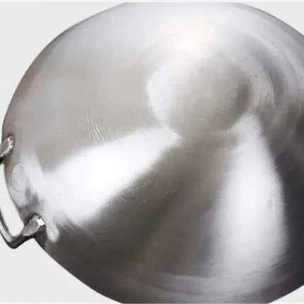 Premium 304 Stainless Steel Wok for Outdoor Culinary Adventures