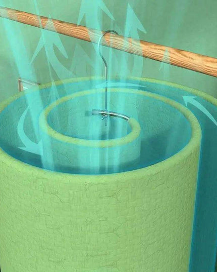 Space-Saving Stainless Steel Spiral Laundry Drying Rack for Large Item Quick Drying