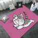 Opulent Cat Floor Mat Set with Anti-slip Feature | Luxe Design and Superior Coziness