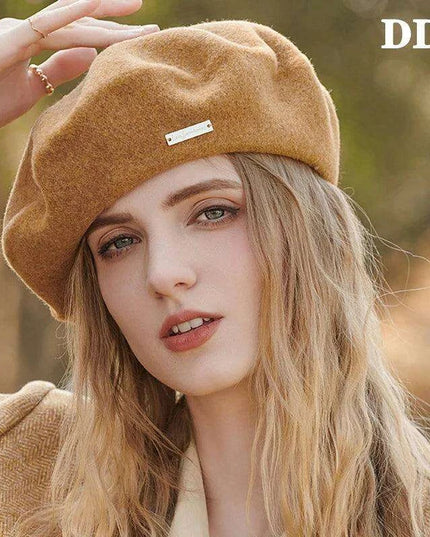 Elegant Wool Beret for Women - Your Must-Have Accessory for Autumn/Winter