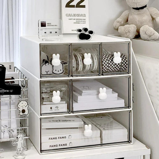 Chic Modular Drawer System for Stylish Desktop Organization