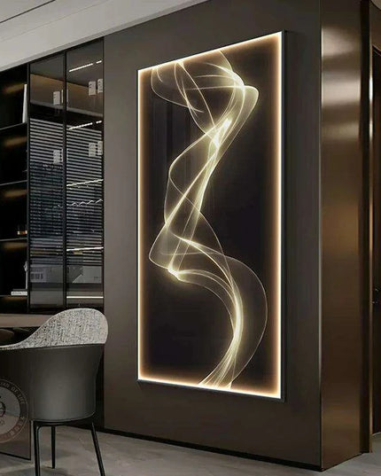 Luxe Crystal and Aluminum LED Wall Sconce with Porcelain Detailing