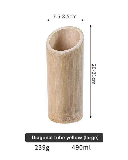 Artistic Bamboo Sushi Platter - Elegant Japanese Serving Tray