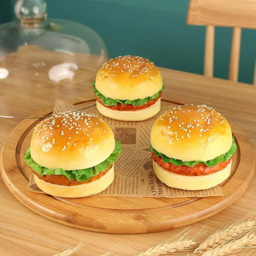 Lifelike Jumbo Big Mac Model - Ideal for Home Decor and Photography