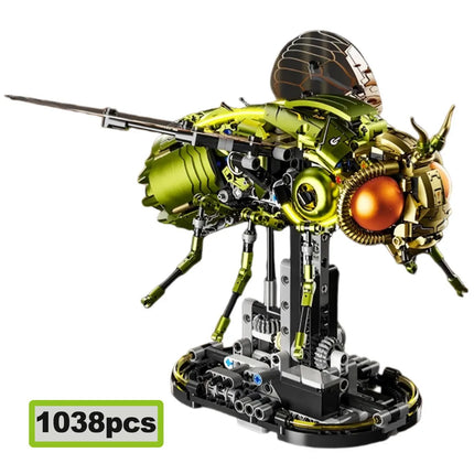 1038pcs MOC Mechanical Fruit Flies Model Building Block Simulation Insect Series City Creative Ornaments Animal Bricks Toys Gift 1038pcs-moc-mechanical-fruit-flies-model-building-block-simulation-insect-series-city-creative-ornaments-animal-bricks-toys-gift