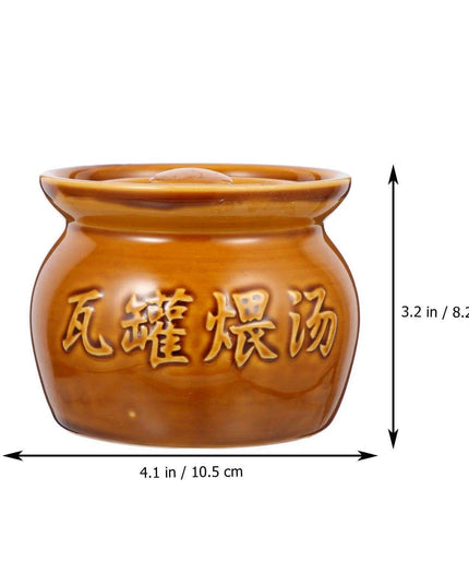 Ceramic Clay Cooking Pot - Your Ultimate Kitchen Essential for Hearty Soups and Stews