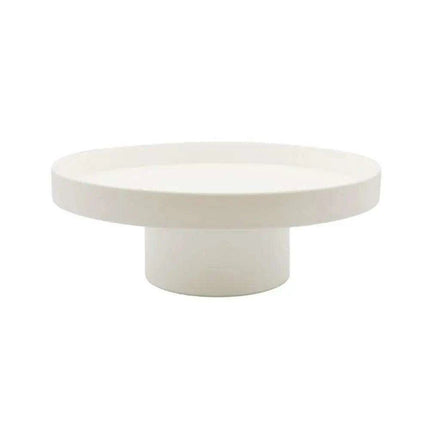 Nordic Elegance Round ABS Tray for Desserts and Home Styling