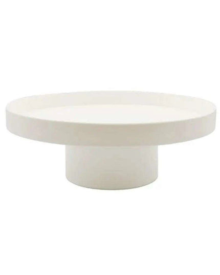 Nordic Elegance Round ABS Tray for Desserts and Home Styling
