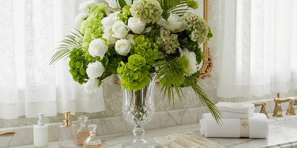 Shop1102771831 Artificial Flower Hanging Decor - Rose & Hydrangea, Wed Pillowcases & Shams rose-hydrangea-delphinium-artificial-flower-row-hanging-flower-wedding-party-background-arch-decor-road-lead-floral-ball-props