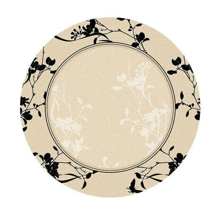 Luxurious Circular Floor Rug with High Absorbency, Tailored Sizes for Versatile Use