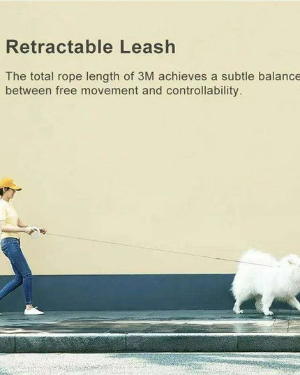 UFO 2 Lite Ergonomic Retractable Dog Leash