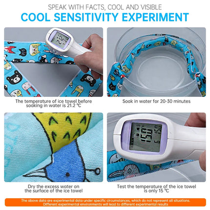 Pet Cooling Ice Scarf