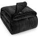 Cozy Red Sherpa Weighted Blanket for Tranquil Sleep Experience