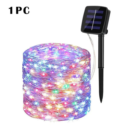 Shop1102743347 32M Solar LED Fairy String Lights - Waterproof & Twinkl