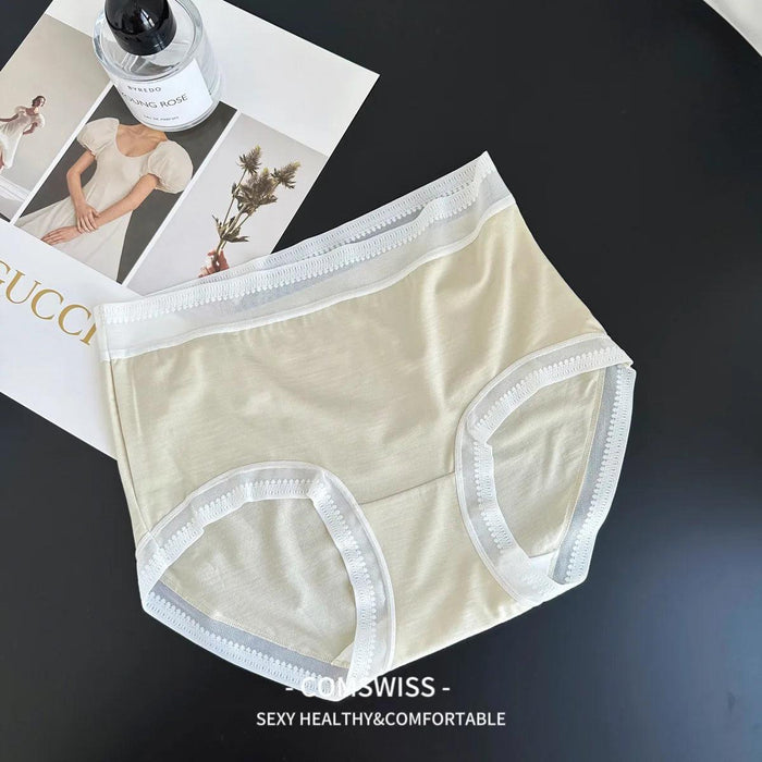 Modal Comfort Women's Underwear - Luxurious Mid-Rise Panties for Everyday Elegance