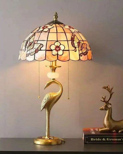 Vintage-Inspired Brass LED Table Lamp: A Timeless Lighting Masterpiece