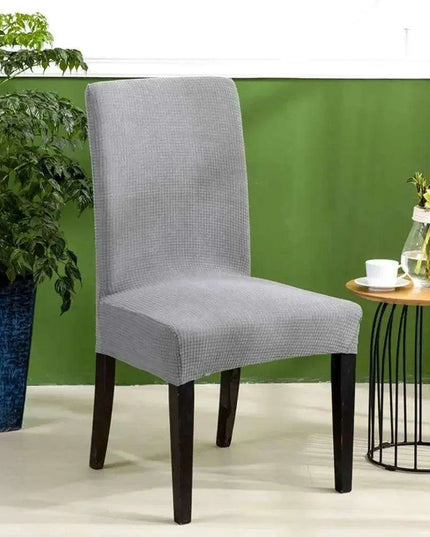 Elegant 3D Quilted Waterproof Chair Protector - Stretchable Spandex/Polyester Cover for Stylish Living and Special Occasions