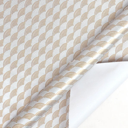 Good Lucky-Home Gold Polka Dot Metallic Wrapping Paper - Festive Desig