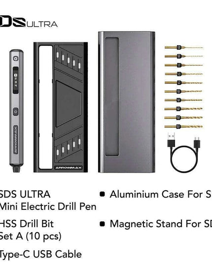 Craftsman's Ultimate Electric Drill and Benchtop Press Set - The Complete DIY Crafting Tool Kit for Home Creations