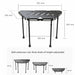 Versatile Portable Folding Aluminum Table for All-Season Outdoor Activities