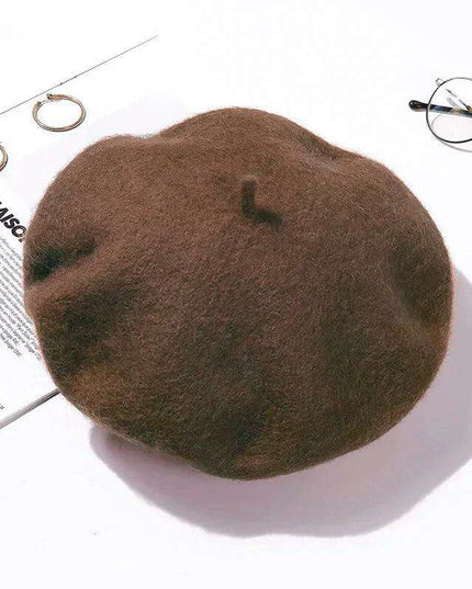 Chic French Wool Beret - A Touch of Timeless Elegance