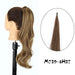 Elegant 30-Inch Wavy Synthetic Hair Extension Ponytail for Effortless Glam