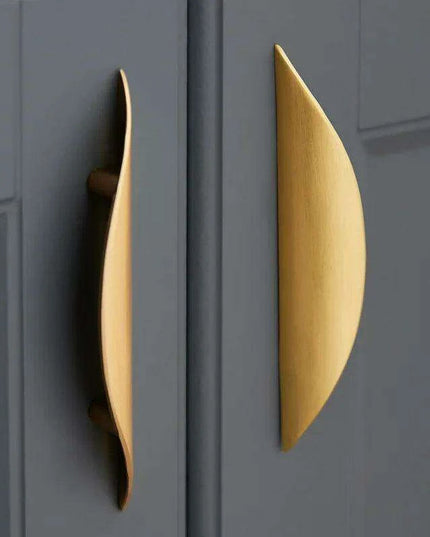 Elegant Gold Leaf Cabinet Handles: A Stylish Touch for Modern Spaces
