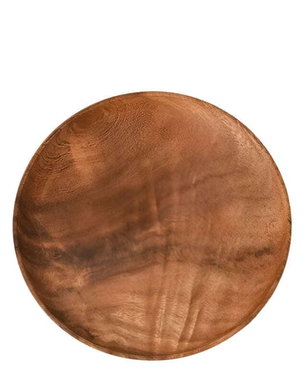 Acacia Wood Japanese Tableware Collection - Stylish Plates & Serving Tray for All Occasions