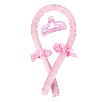 Healthy Feet No Heat Silk Curling Rod Headband - Soft & Comfortable