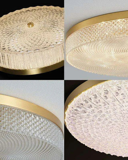 Chic LED Round Acrylic Ceiling Light for Luxurious Home Decor