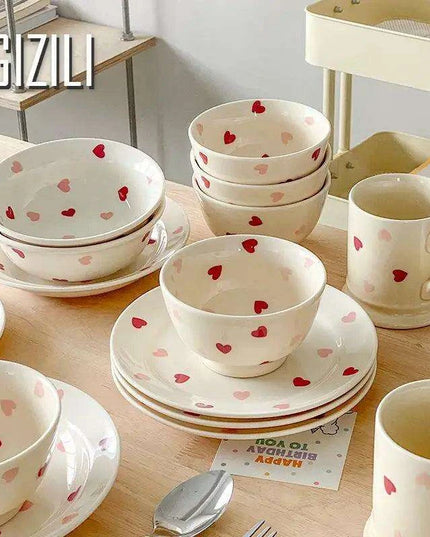 Scandinavian Chic Ceramic Dining Set for Elegant Entertaining