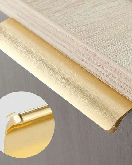 Modern Aluminum Alloy Cabinet Pull Handles - Set of 3