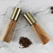 Elegant Adjustable Salt and Pepper Grinder Duo - Premium Kitchen Tool for Customized Grinds