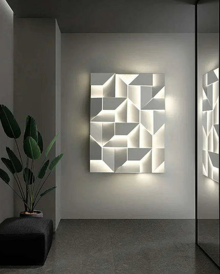 Contemporary Iron and Acrylic Wall Sconce Lighting Collection - Elegant and Multifunctional Lighting Solutions