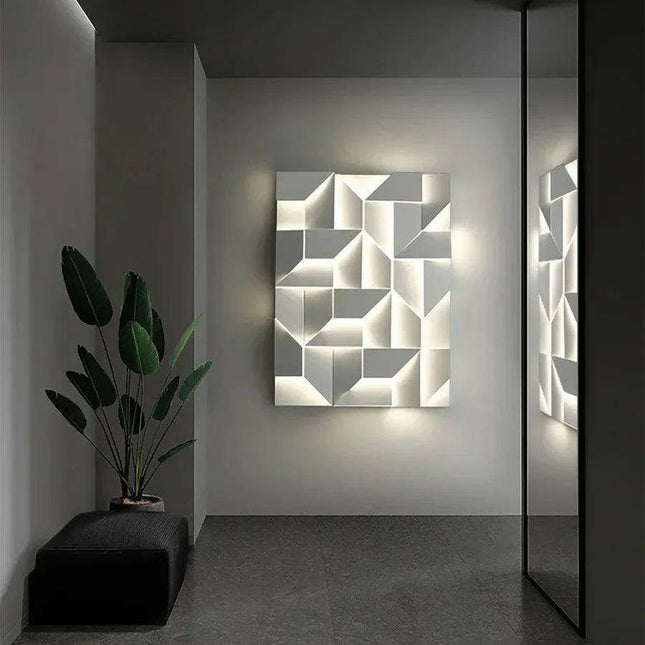 Contemporary Iron and Acrylic Wall Sconce Lighting Collection - Elegant and Multifunctional Lighting Solutions