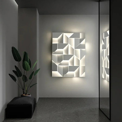 Contemporary Iron and Acrylic Wall Sconce Lighting Collection - Elegant and Multifunctional Lighting Solutions