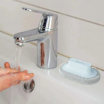 Ultimate Kitchen Cleaning Duo: Dual Action Sponge & Scrub Brush Set for Effortless Scrubbing