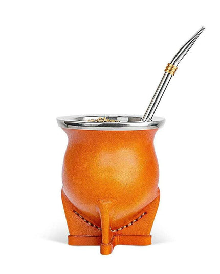 Authentic Argentine Yerba Mate Experience - Handcrafted Cup Set