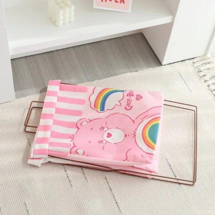 Hello Kitty Stylish Foldable Laundry Hamper: Sturdy Iron Frame & Waterproof Design - Spacious Organizer