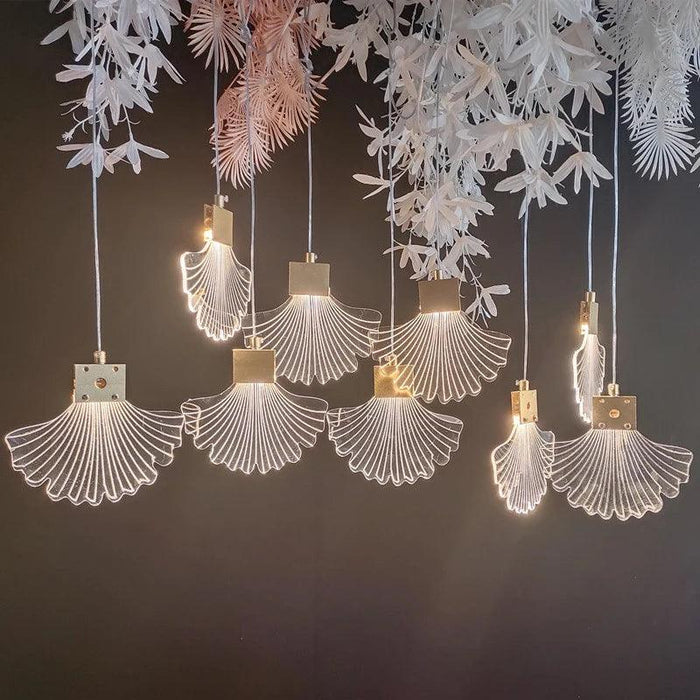 Illuminating Elegance: Ginkgo Leaf LED Lamp for Unforgettable Celebrations