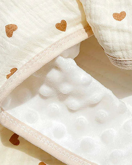 Autumn Comfort Fleece Baby Swaddle and Quilt Blanket