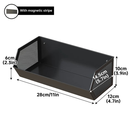 Wochuangsi Magnetic Kitchen Storage Rack - No Drilling, Gap Hanging Ba