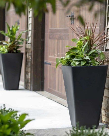 Modern Self-Watering Square Planters Set - Elevate Your Plant Game