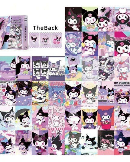 Whimsical Sanrio Characters Laser Photo Card Collection - Dreamy Wonderland Edition