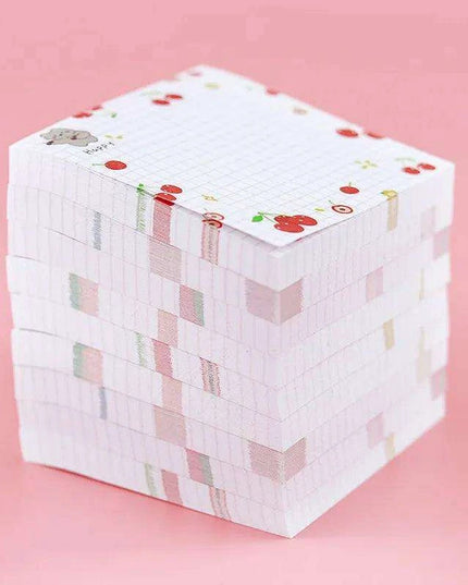 Playful Pets and Fruits Sticky Notes Set: Fun Organization for All